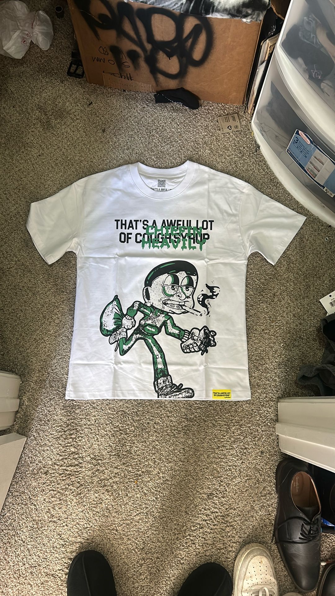 Awful Lot Of Cough Syrup X Chiefin Heavily Tee