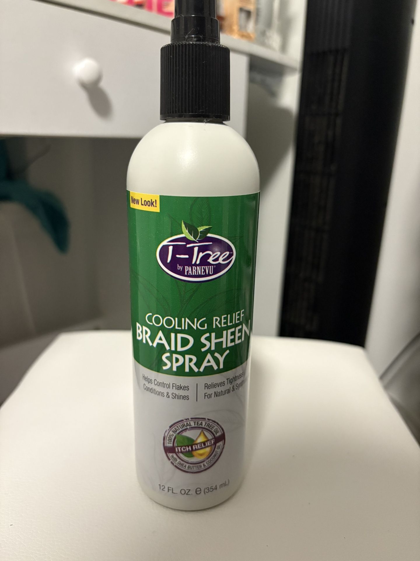 T-Tree Cooling Relief Braid Sheen Spray