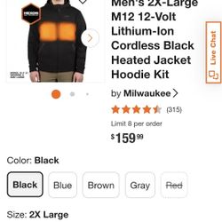 Milwaukee M12 Heated Hoodie 