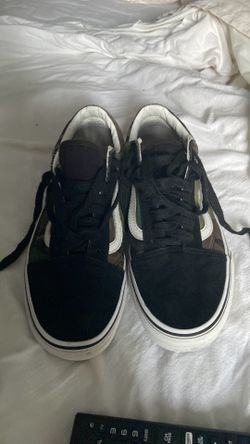 Vans and camouflage black