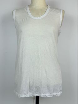 Cotton Citizen white sleeveless top