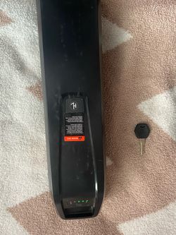 Fun hang Ebike Battery with Charger and Key plus Mounting Unit