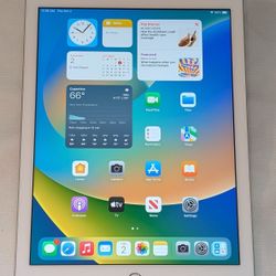 NICE Silver APPLE iPad 5 32GB WIFI iOS16 $100