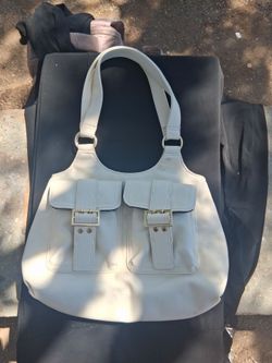 White ivory purse  No Boundaries Fashion 4-Poster