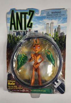 NEW VINTAGE 1998 DREAMWORKS ANTZ PLAYMATES ACTION FIGURE PRINCESS BALA