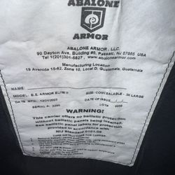 Bullet Proof Vest