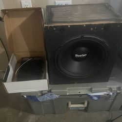 Mtx Amp 12”subwoofer