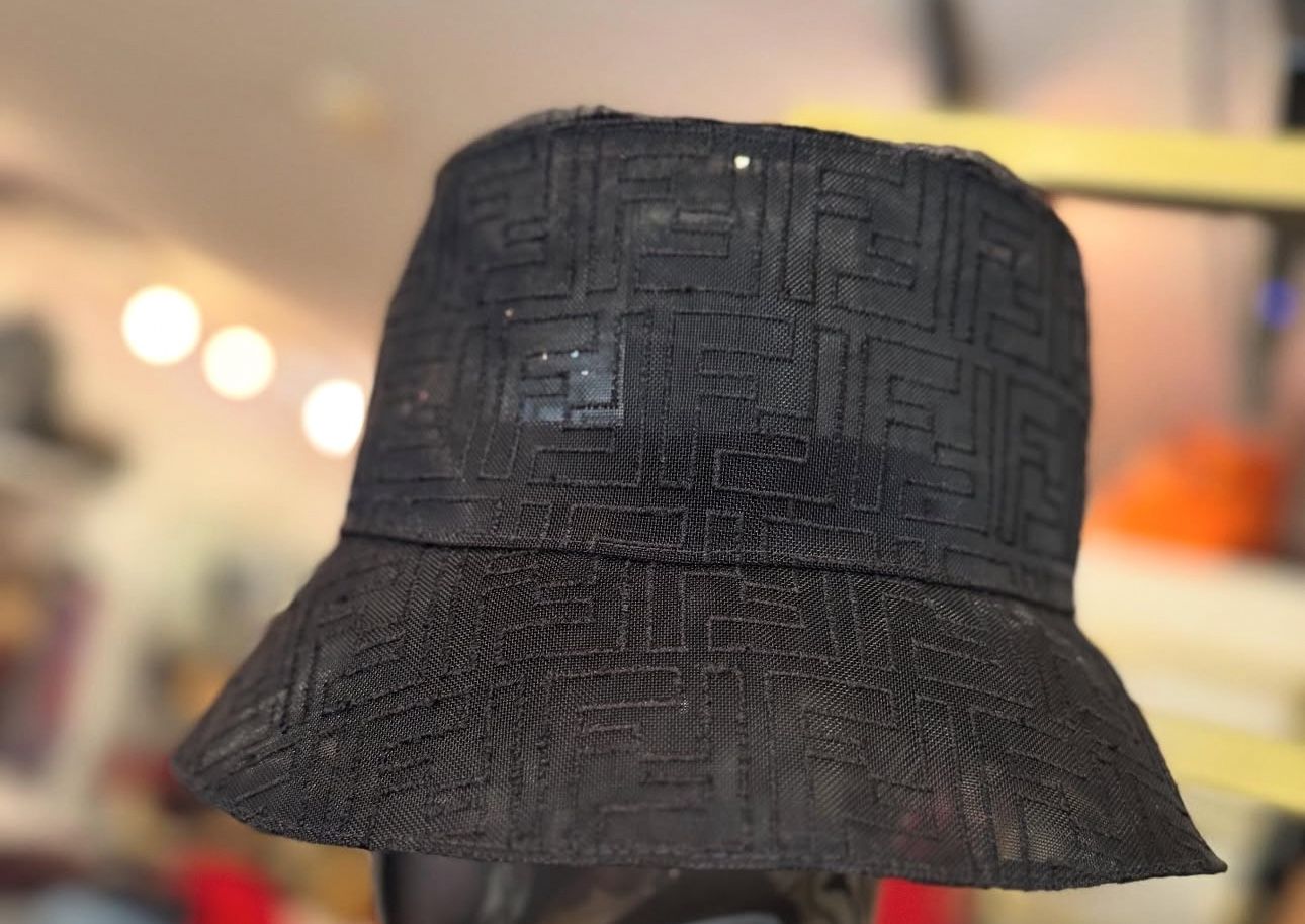 Authentic Fendi hat Fendi FENDI Beige Cotton Bucket Hat New & Authentic (men main image 2
