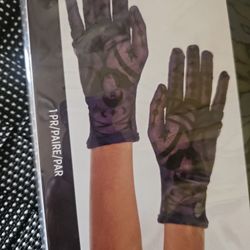 New Halloween sheer gloves