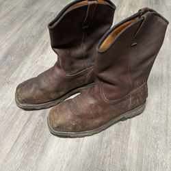 Timberland Pro Steel Toe Boots Size 14 W