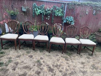 Vintage Wood Chairs 