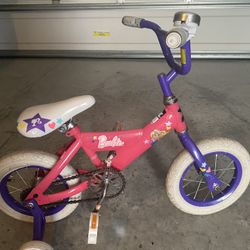 Girls Bike  “Barbie “With Training Wheels