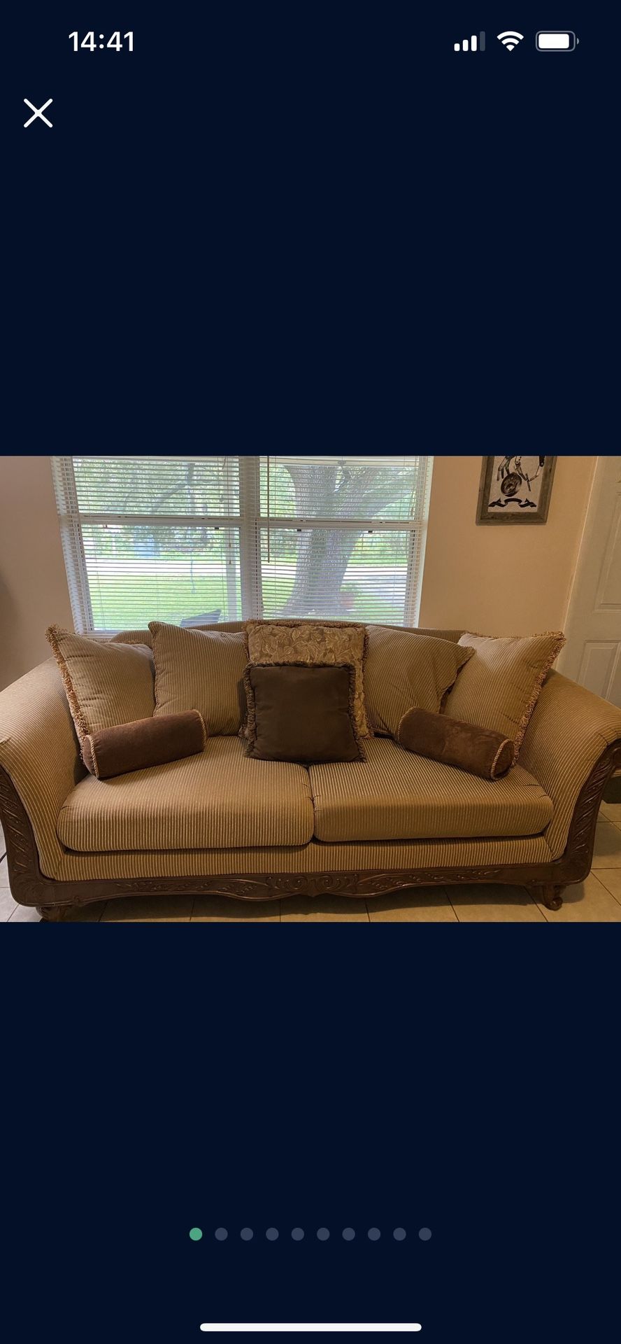 Comfortable well made Sofa (NON SMOKING home