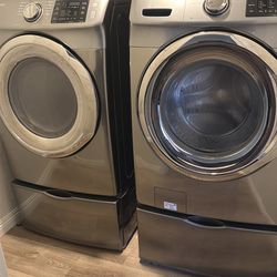 Washer and dryer