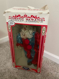 Collectible Porcelain Clown