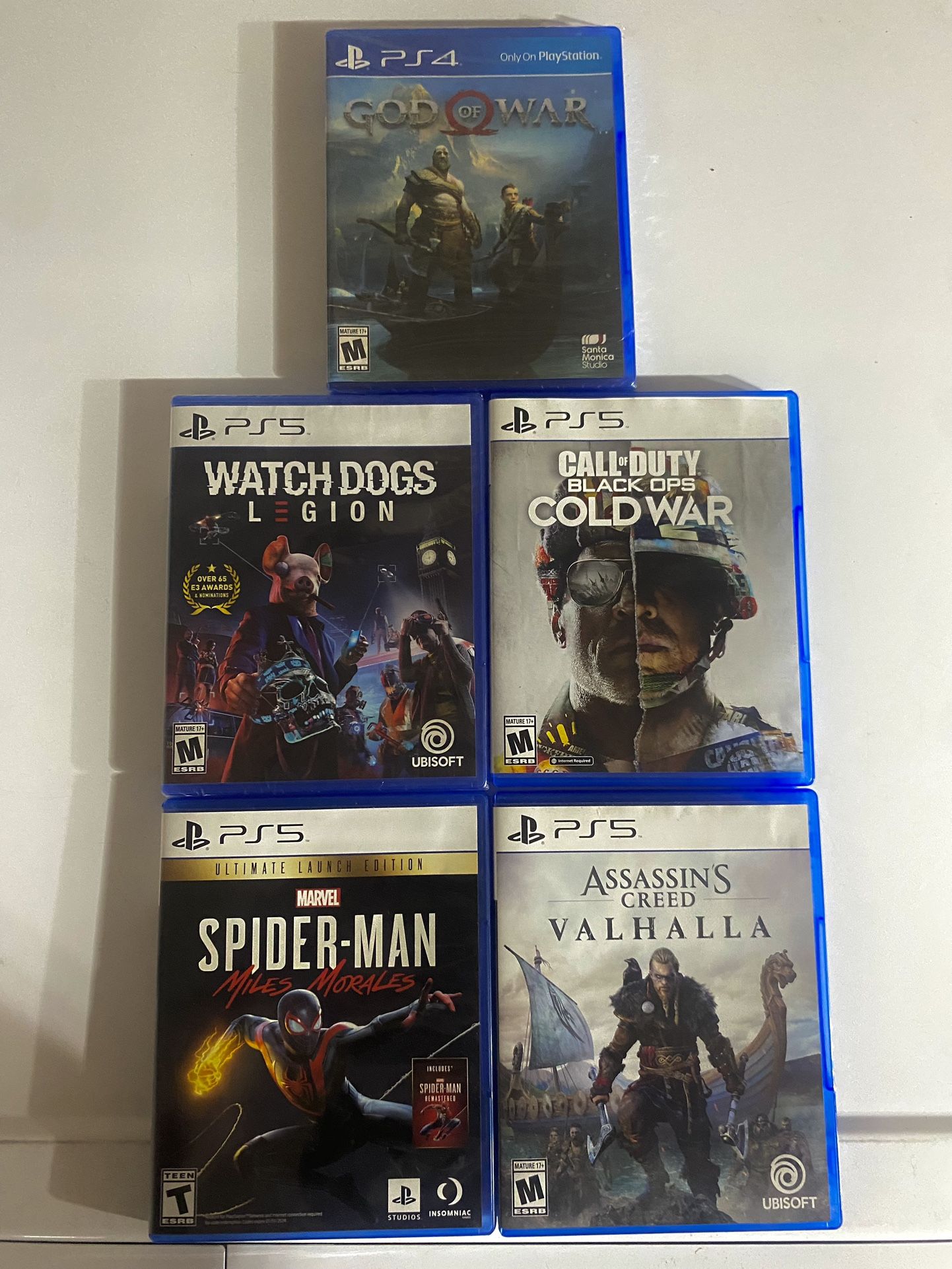 Ps5 And Ps4 Games Lot