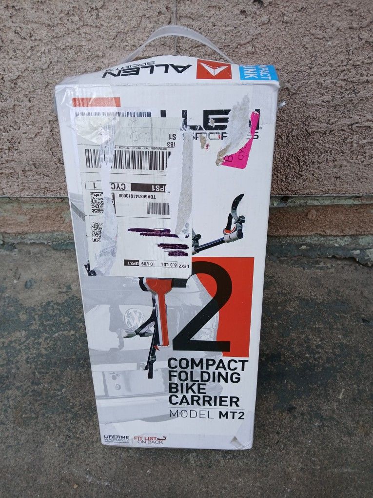 New Compact 2 Bikes Rack