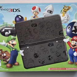 New Nintendo 3DS Mario Black Edition *NEW* *UNOPENED*