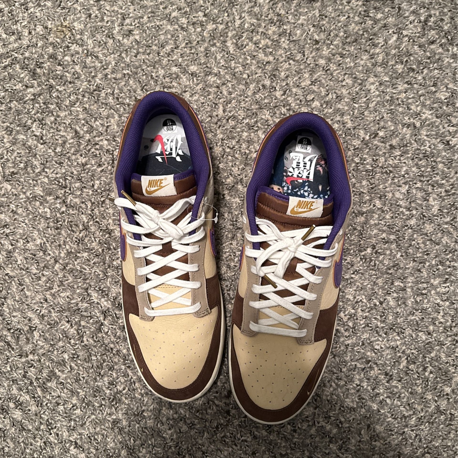 Men’s Nike new dunk low “setsubun” Nike Mens Dunk Low Premium Setsubun Shoes – Extra Butter main image 4