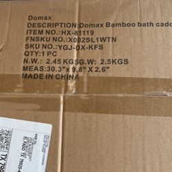 Somas Bamboo Bath caddy