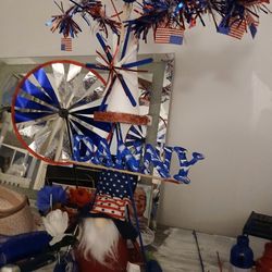 4th Of July Cemetary  Decor