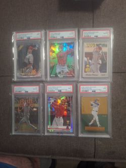 Ohtani Cards PSA Graded 2018-2025