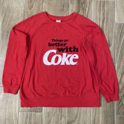 Coca-Cola Long Sleeve Pullover 