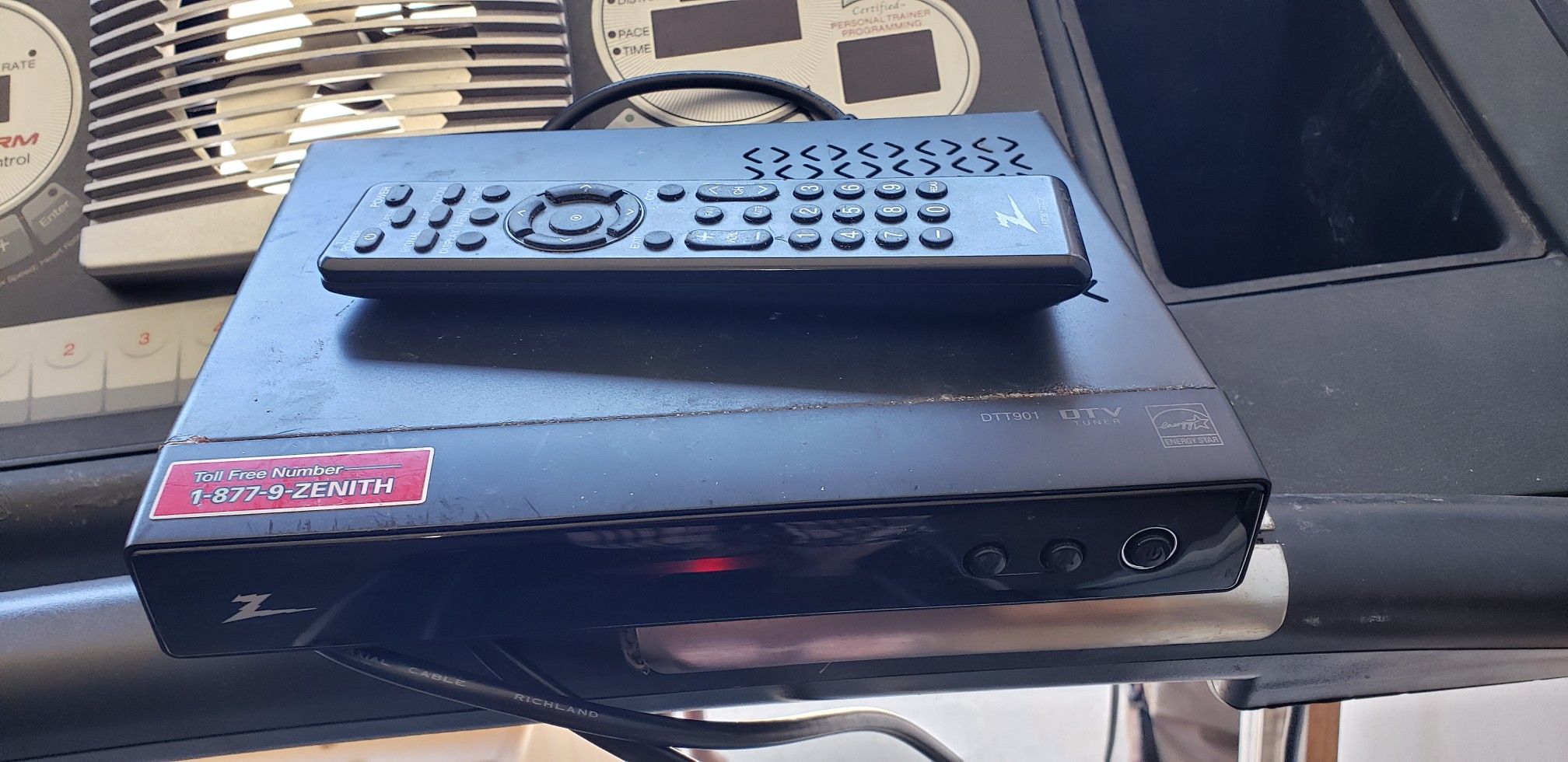 Tv tuner with remote