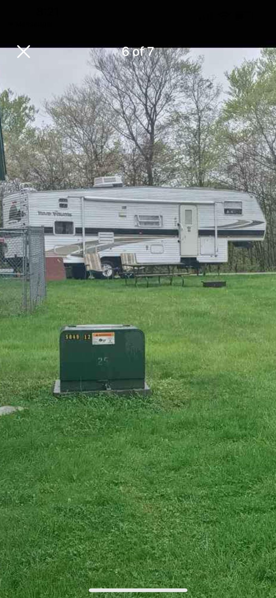 Fifth wheel camper
