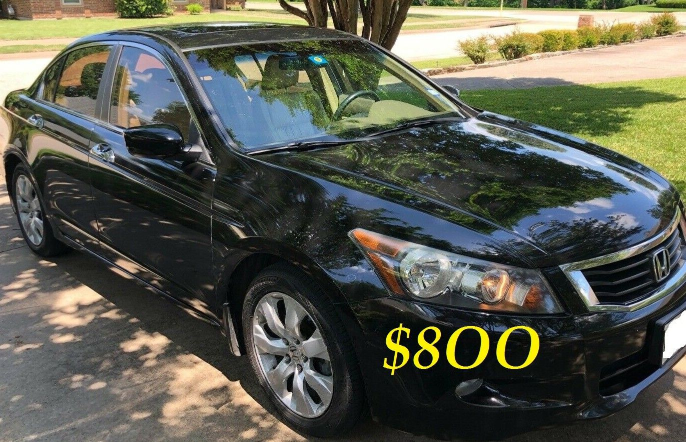 🔴📗URGENTLY 💲8OO FOR SALE 2OO9 Honda Accord Sedan EX-L V6 Clean title Runs and drives very smooth.📗🔴