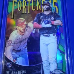 Dylan Crews Topps Fortune 15 RC
