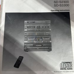 Technics Stereo, Model SD S3300