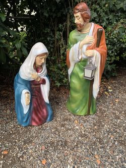 Christmas Nativity Blow Molds