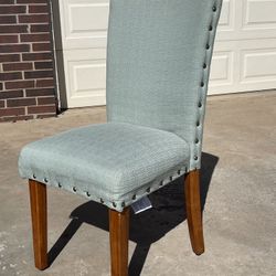 Seafoam Green Parsons Chair