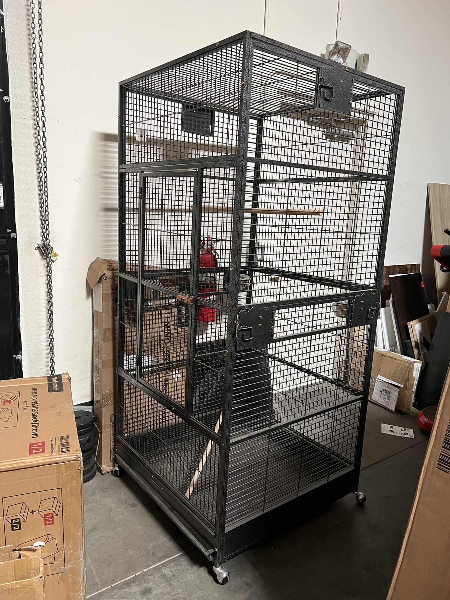 36x36x78inch Bird Cage