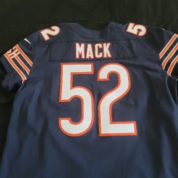 Authentic Nfl Elite Bears Jersey Sz 52