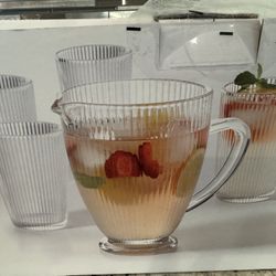 Pitcher And Glasses Set 