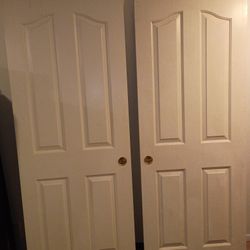 White Closet Doors 