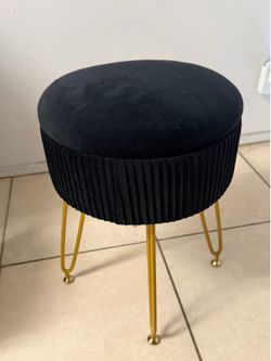 Vanity Chair with Storage