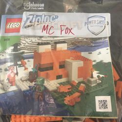 Minecraft fox Lego