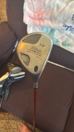 Titleist 7.5 degree driver with ajtech 4270 shaft