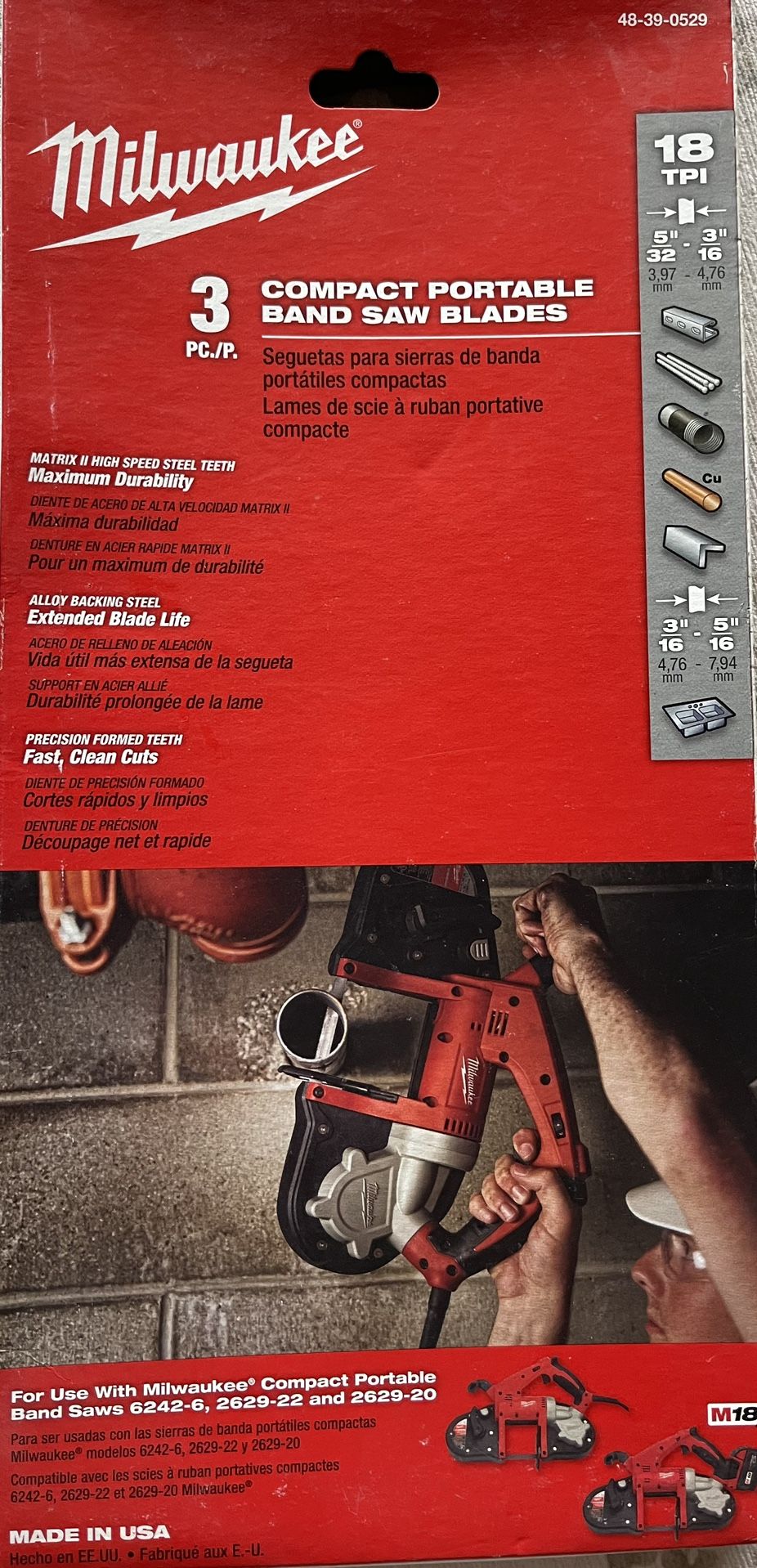 Milwaukee Bandsaw Blades