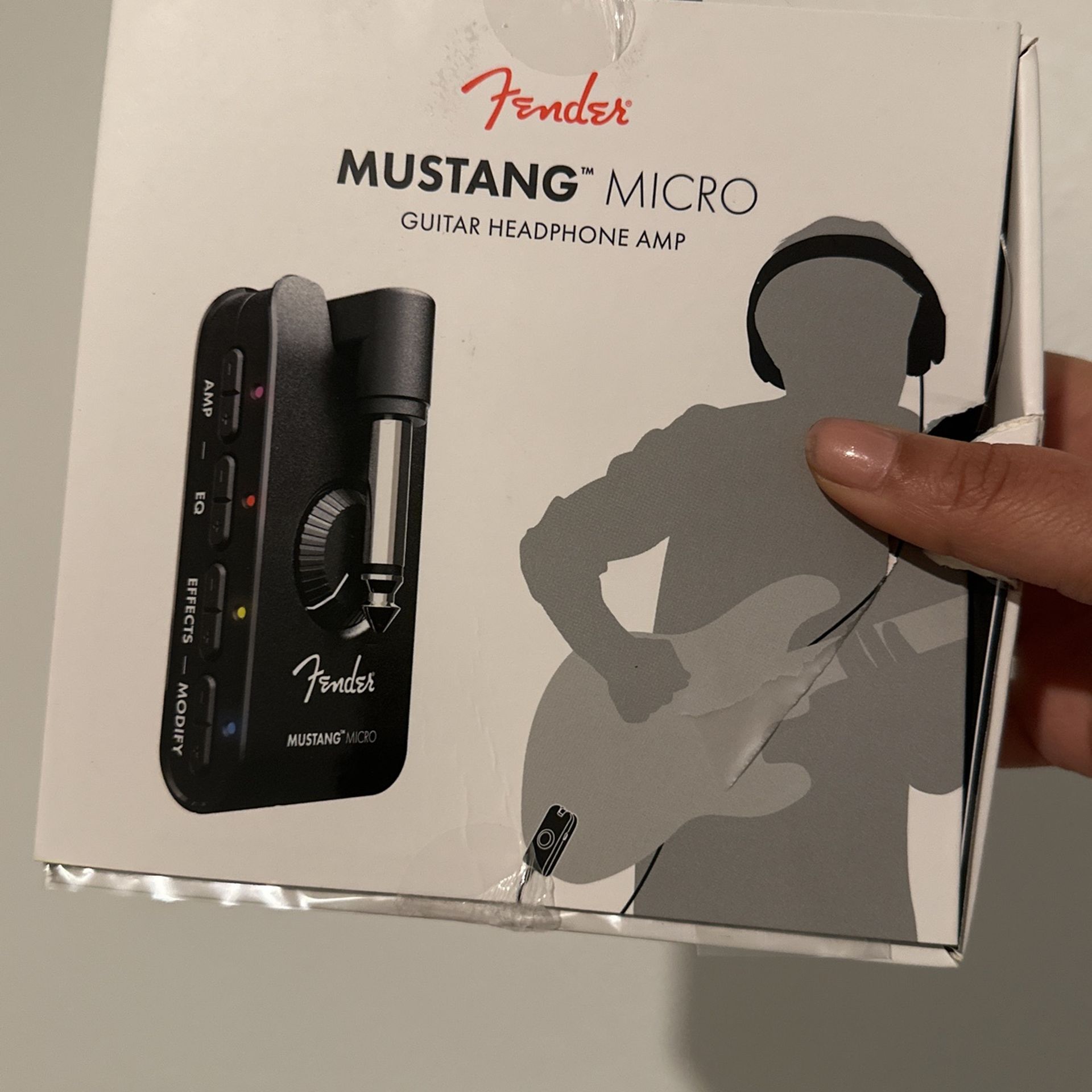 Fender Mustang Micro Headphone Amp AND Carrying Case