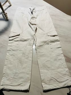 White Cargo pants size 3/4 Junior