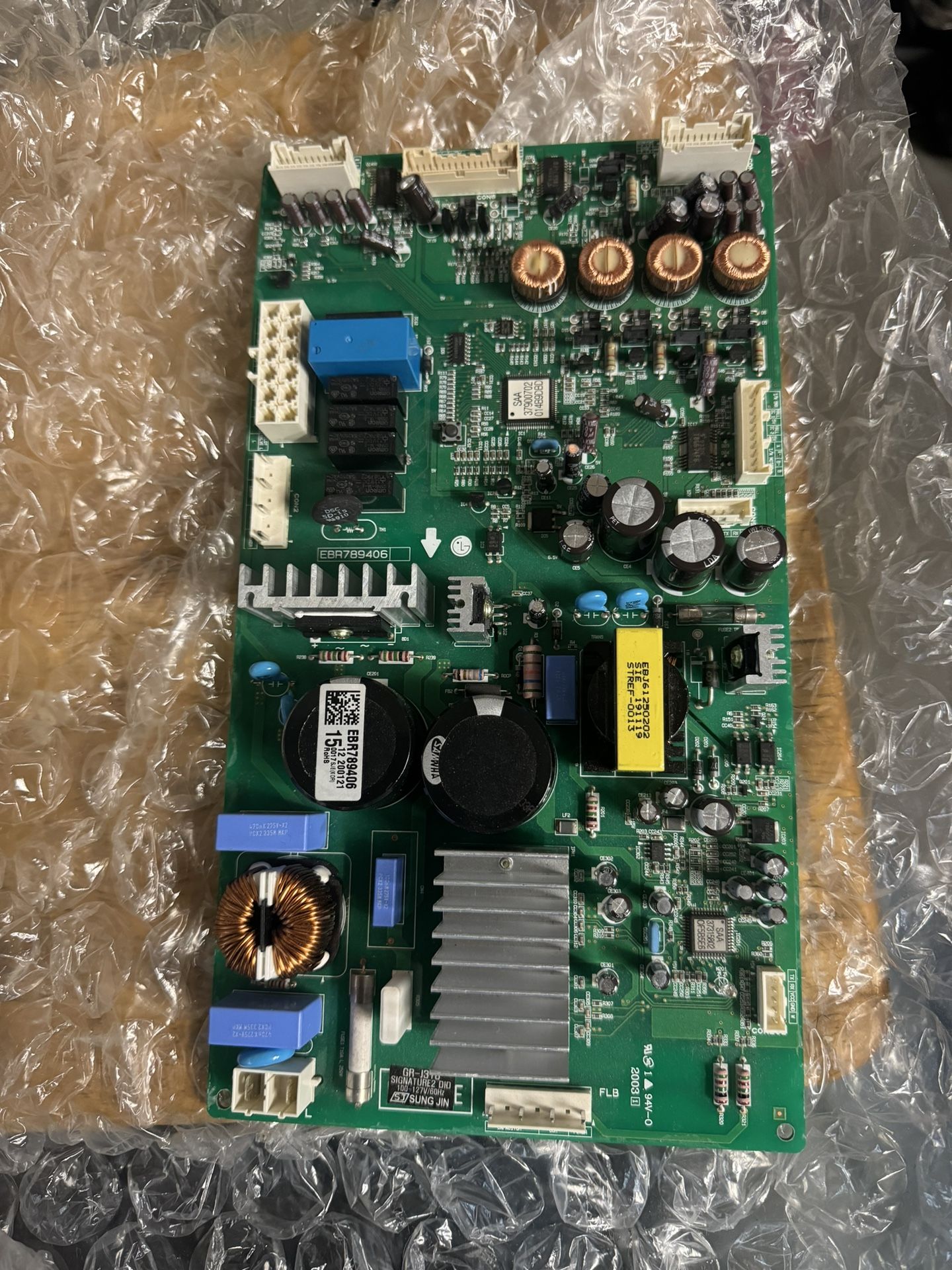 EBR789406 Control Board Fits LG Refrigerator 