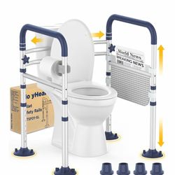 Brand New Toilet Safety Rails