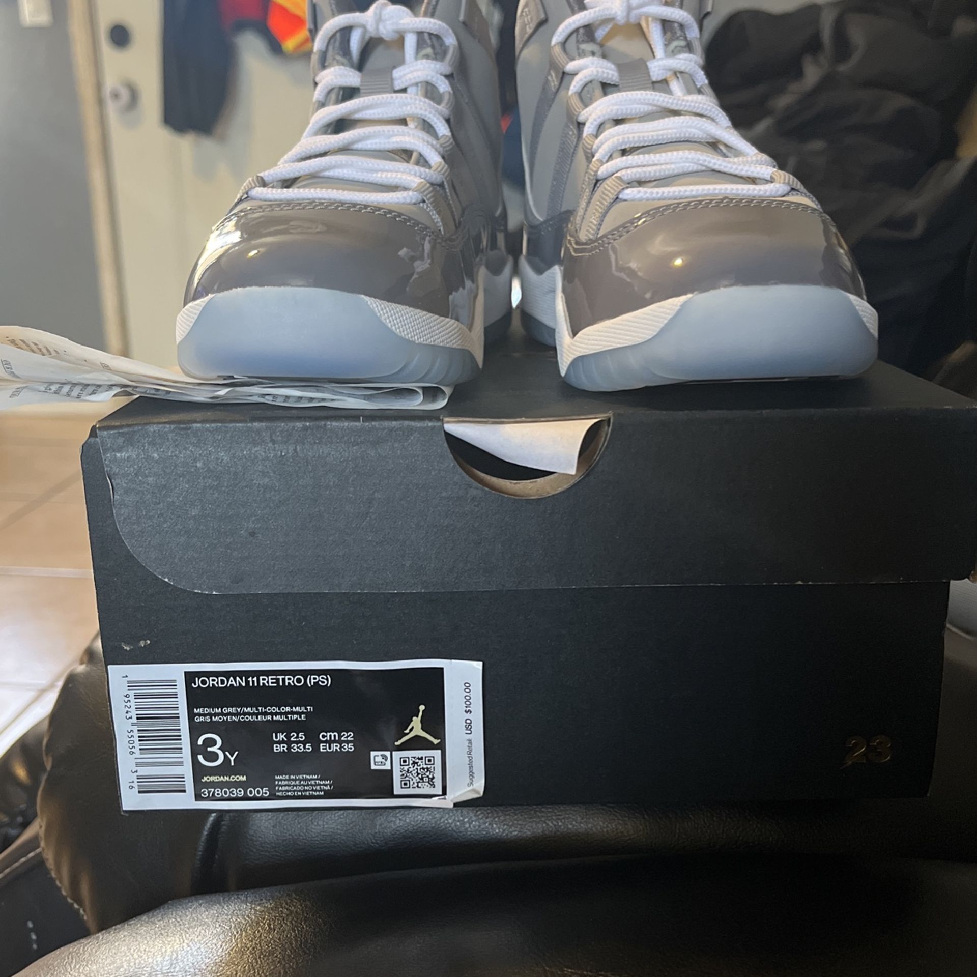 Jordan 11 Cool Gray Youth Sz 3,All Products : American Fashion Style Bags On Sale