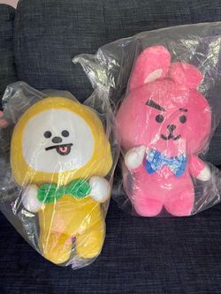 BTS BT21 Chimmy and Cooky Plush Toys