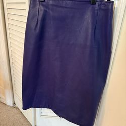 Leather Skirt