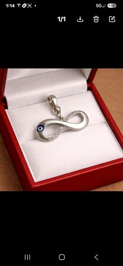 Dije de ojo silver 925